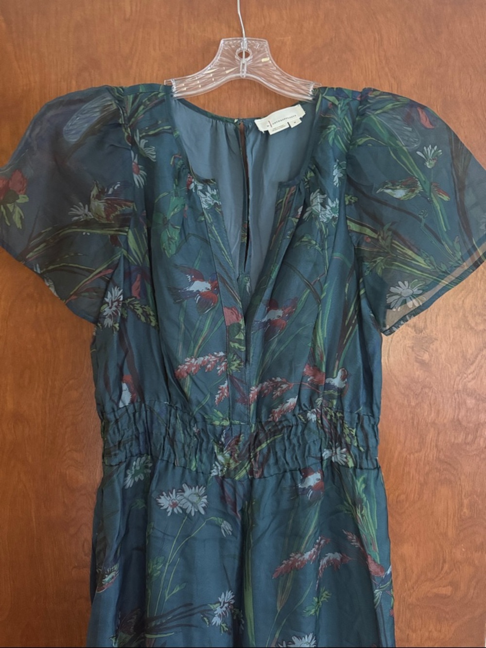 Anthropologie Silk Somerset Jumpsuit - Picture 3 of 7